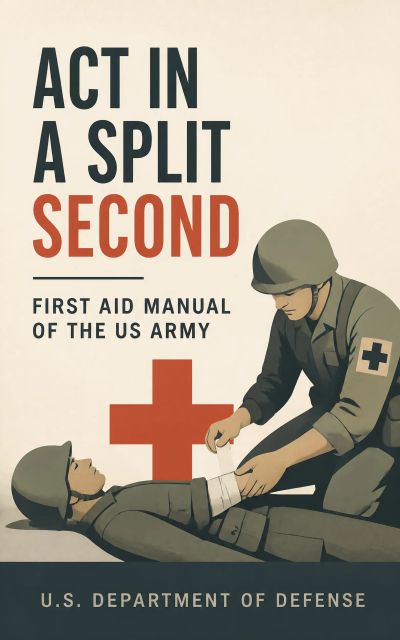 Act in a Split Second - First Aid Manual of the US Army