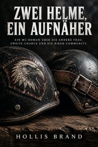 Zwei Helme, ein Aufnäher