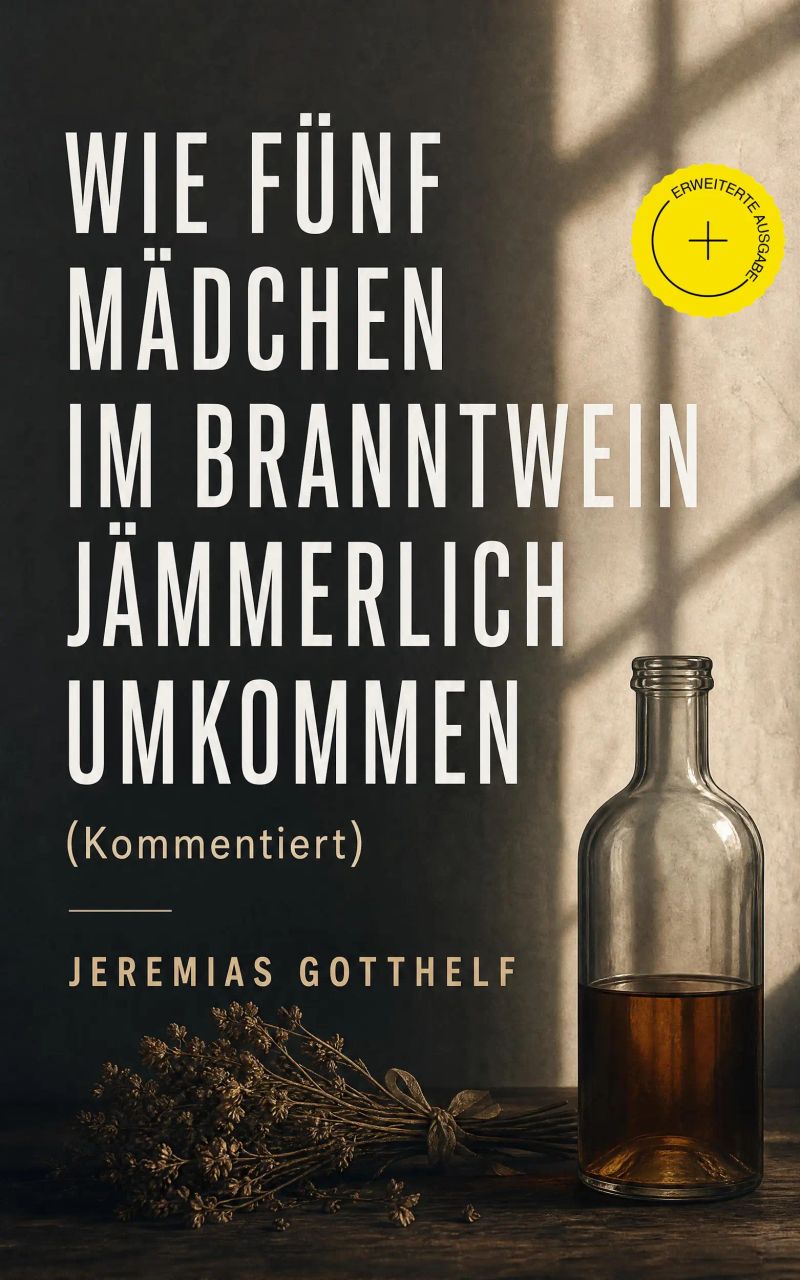 Wie fünf Mädchen im Branntwein jämmerlich umkommen (Kommentiert)