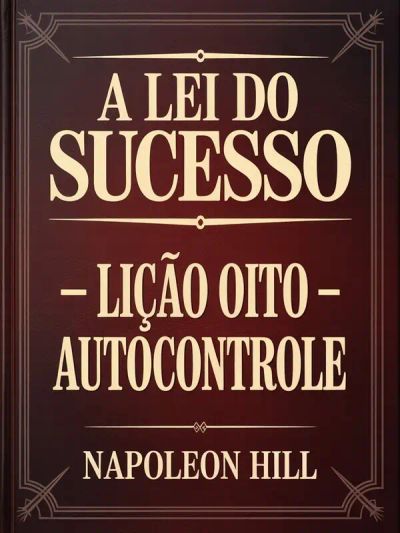 A LEI DO SUCESSO Lição Oito - AUTOCONTROLE (traduzido)