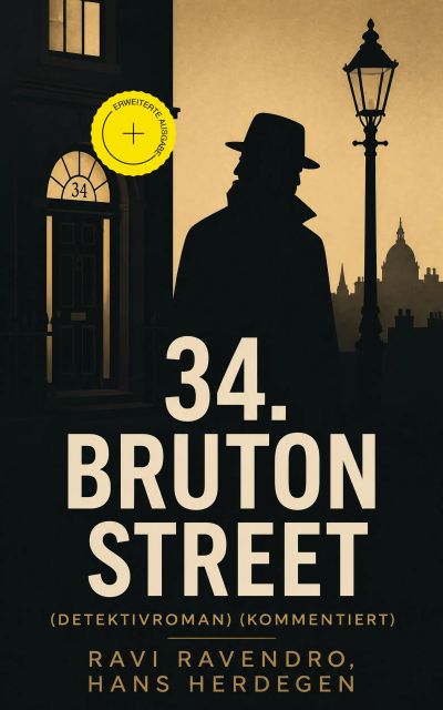 34. Bruton Street  (Detektivroman) (Kommentiert)