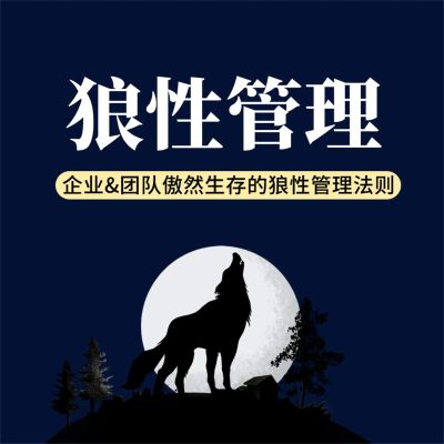 狼性管理:企业&团队傲然生存的狼性管理法则