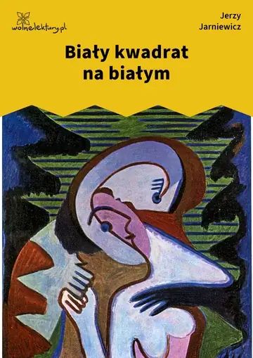 Biały kwadrat na białym