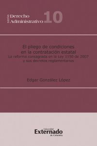 El Pliego de Condiciones en la Contratación Estatal