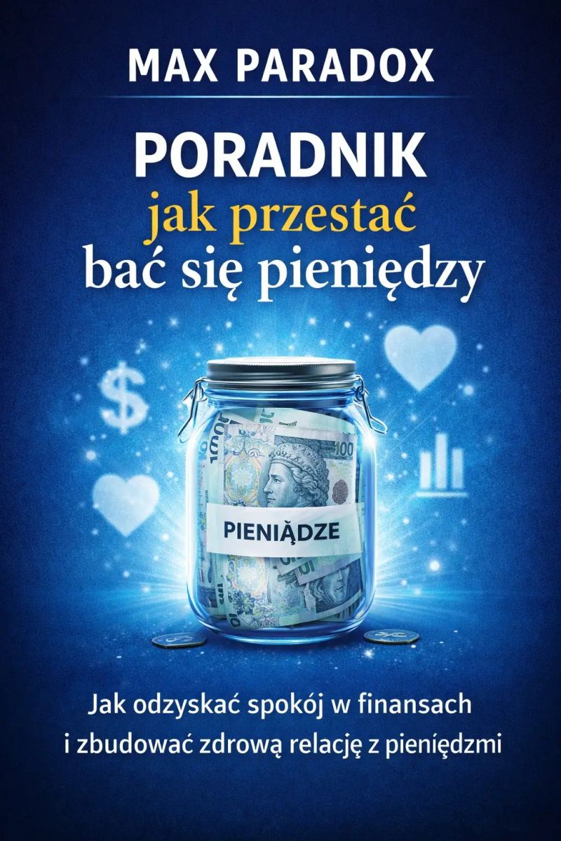 Poradnik jak przestać bać się pieniędzy - jak odzyskać spokój w finansach i zbudować zdrową relację z pieniędzmi