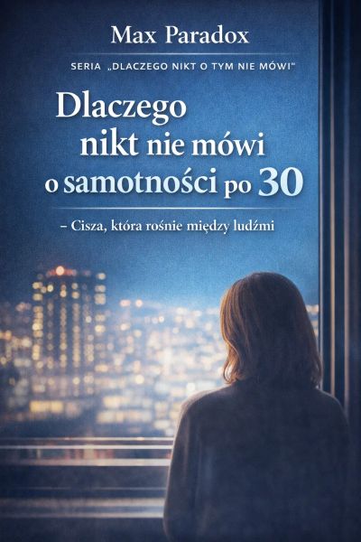 Dlaczego nikt nie mówi o samotności po 30 - cisza, która rośnie między ludźmi