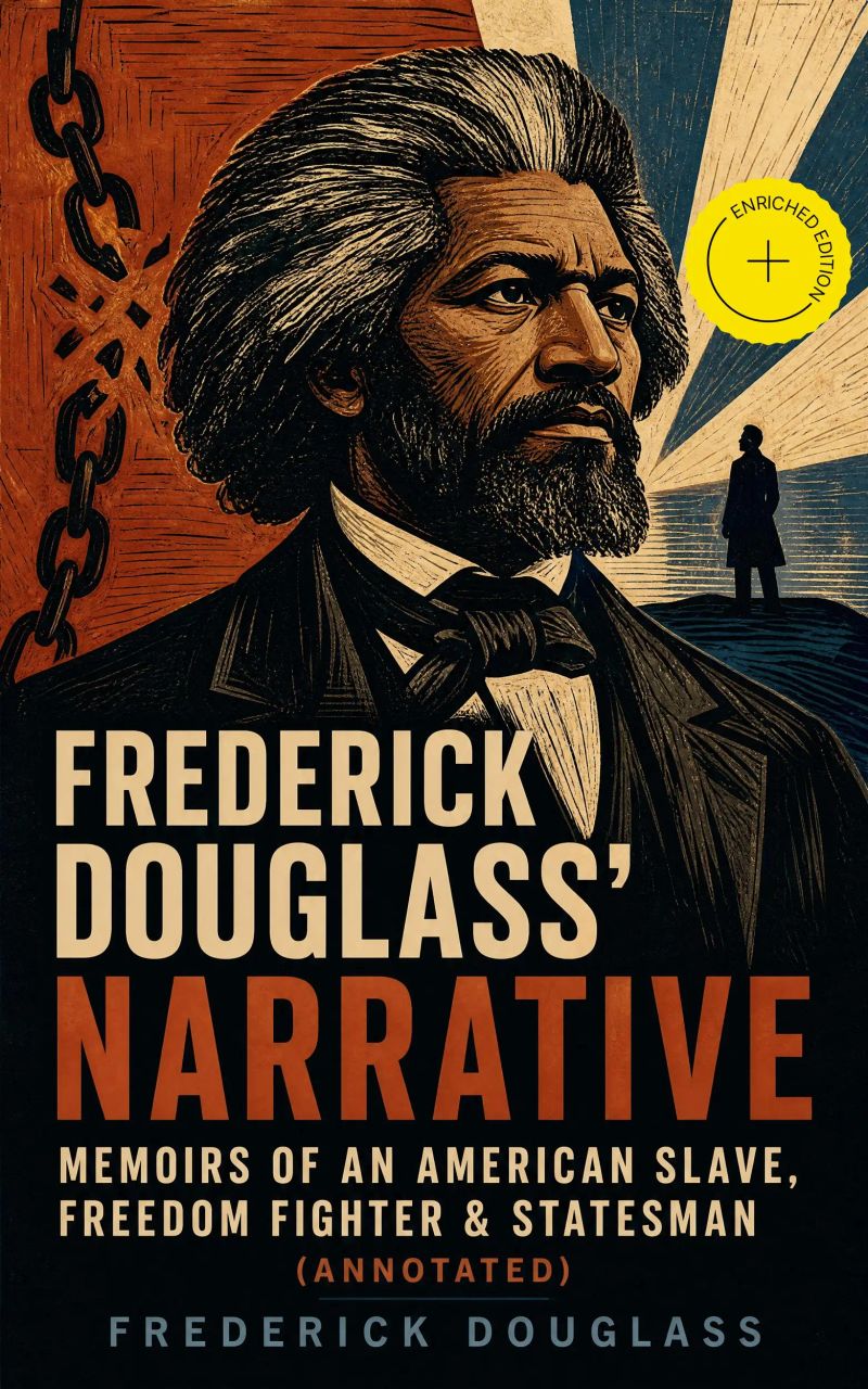 FREDERICK DOUGLASS' NARRATIVE – Memoirs of an American Slave, Freedom Fighter & Statesman (Annotated)