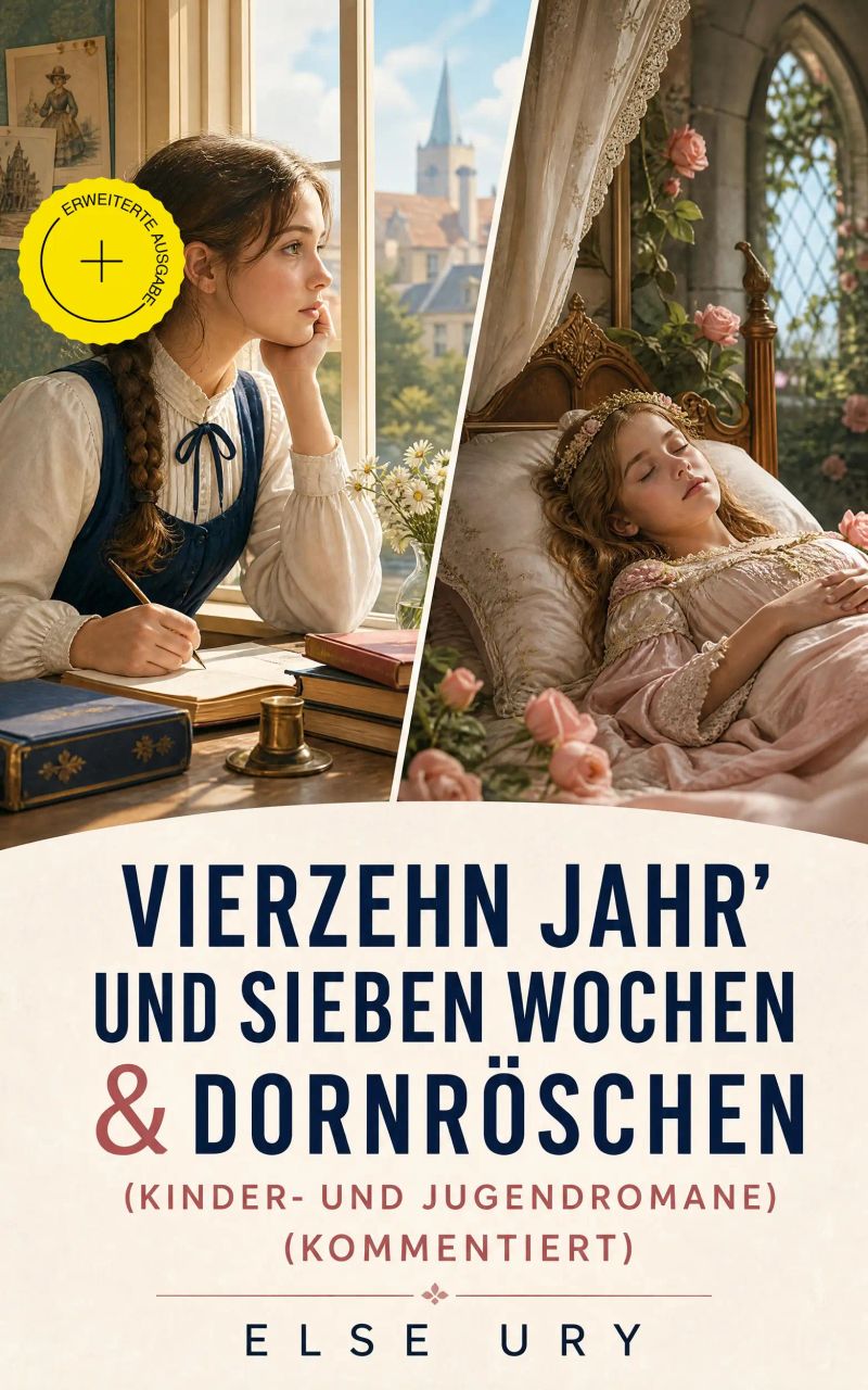 Vierzehn Jahr' und sieben Wochen & Dornröschen (Kinder- und Jugendromane) (Kommentiert)