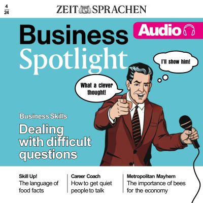 Business Englisch lernen Audio – Umgang mit schwierigen Fragen