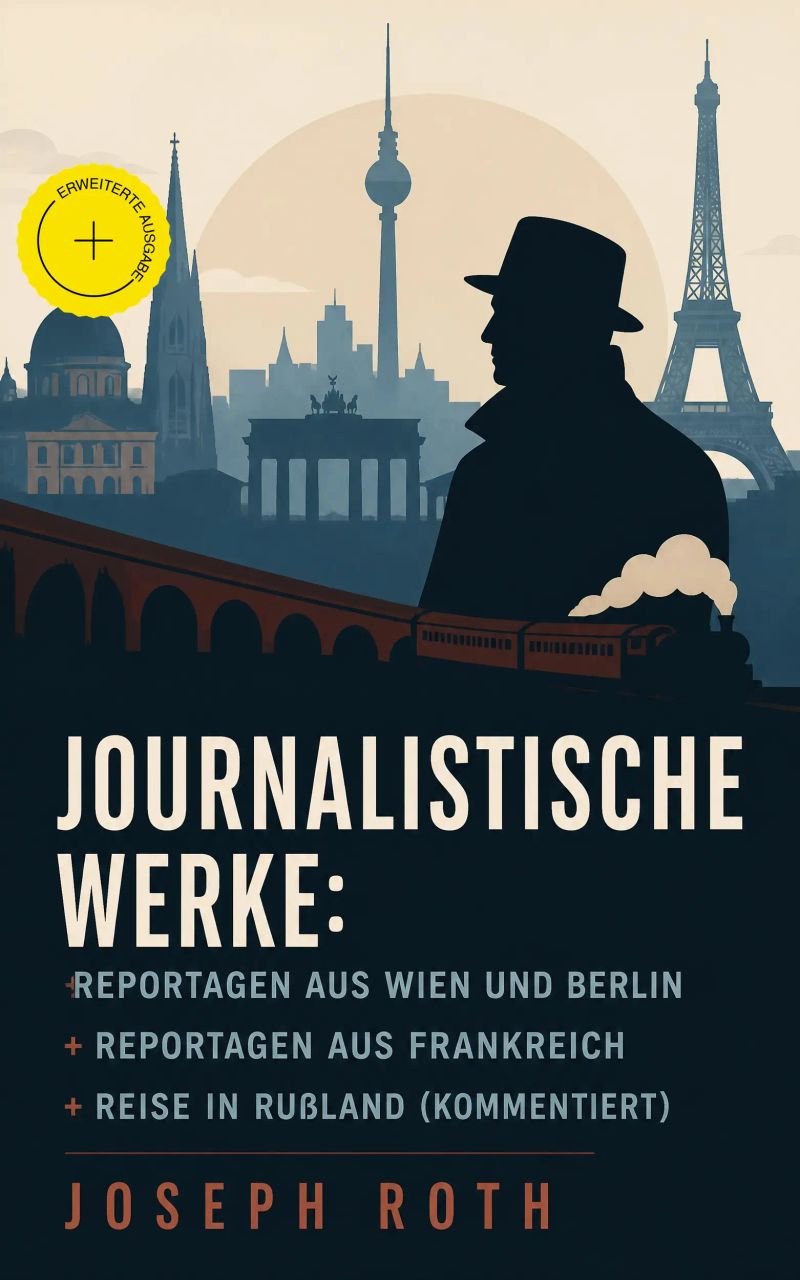 Journalistische Werke: Reportagen aus Wien und Berlin + Reportagen aus Frankreich + Reise in Rußland (Kommentiert)