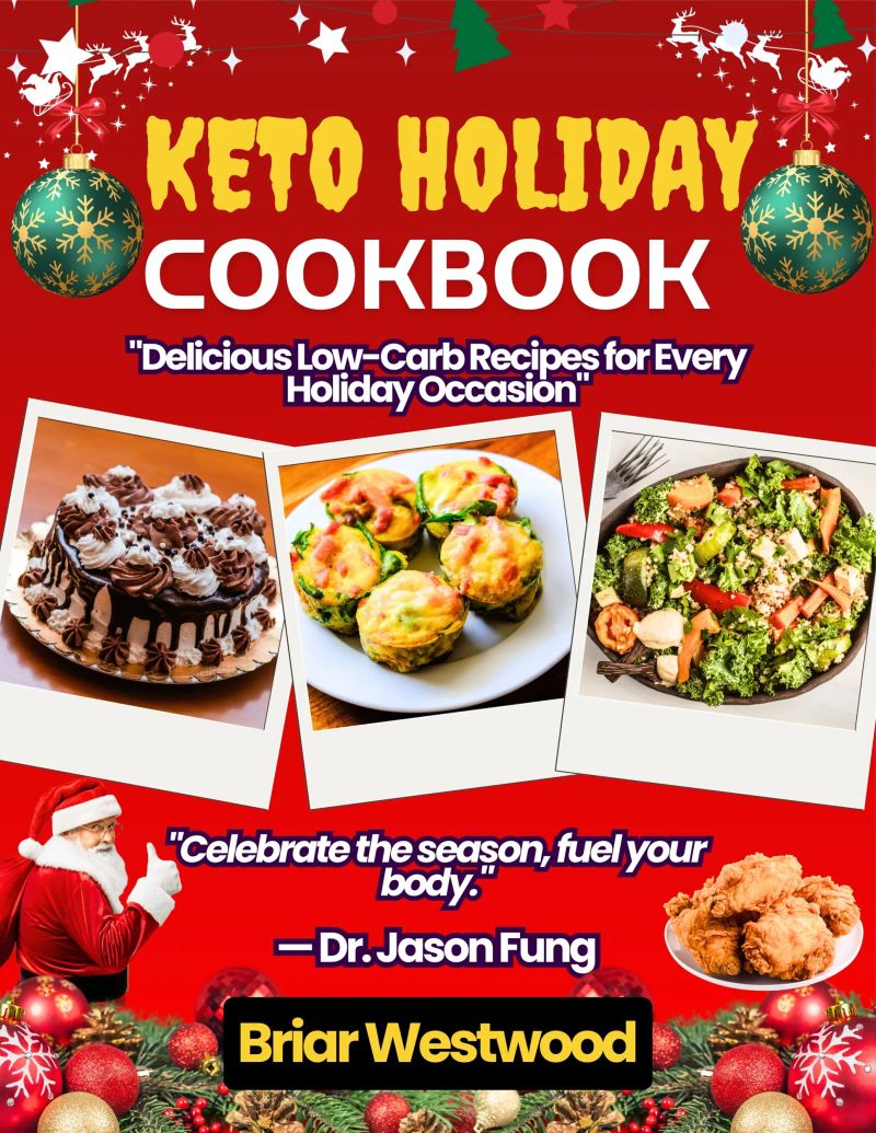 KETO HOLIDAY COOKBOOK