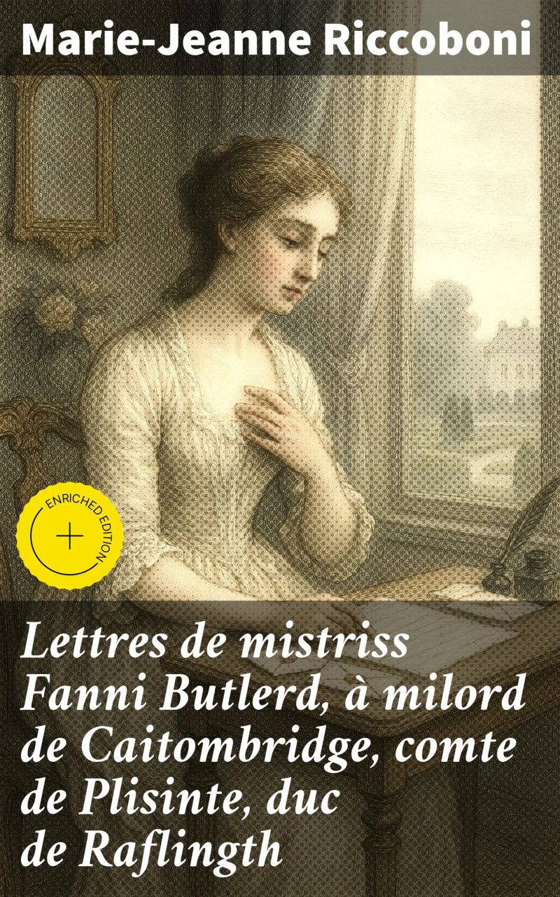 Lettres de mistriss Fanni Butlerd, à milord de Caitombridge, comte de Plisinte, duc de Raflingth