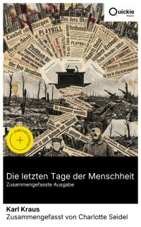Die letzten Tage der Menschheit (Zusammengefasste Ausgabe)