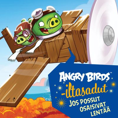 Angry Birds: Jos possut osaisivat lentää cover