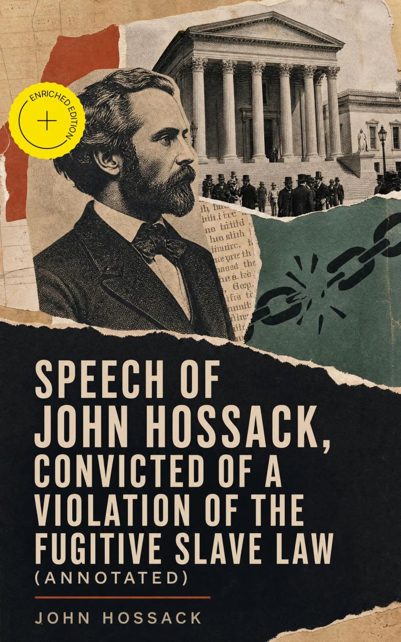 Speech of John Hossack, Convicted of a Violation of the Fugitive Slave Law (Annotated)