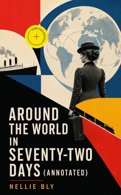 Around the World in Seventy-Two Days (Annotated)
