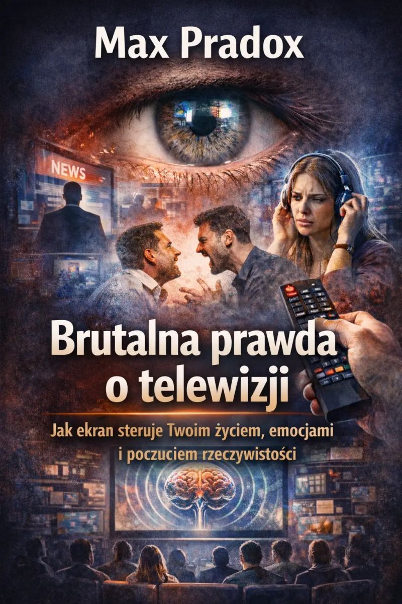 Brutalna prawda o telewizji - Jak ekran steruje Twoim życiem, emocjami i poczuciem rzeczywistości