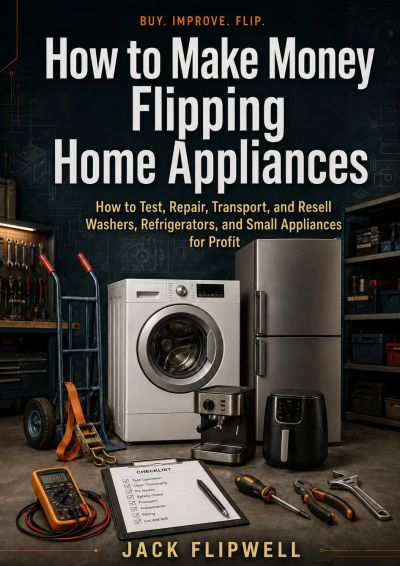 How to Make Money Flipping Home Appliances - How to Test, Repair, Transport, and Resell Washers, Refrigerators, and Small Appliances for Profit