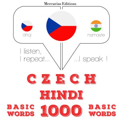 Čeština - hindština: 1000 základních slov
