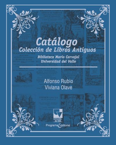 Catálogo Colección de Libros Antiguos