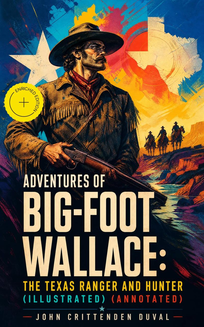 Adventures of Big-Foot Wallace: The Texas Ranger and Hunter (Illustrated) (Annotated)