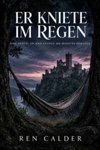 Er kniete im Regen
