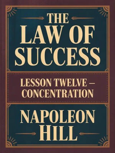 THE LAW OF SUCCESS Lesson Twelve  - CONCENTRATION