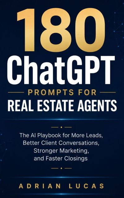 180 ChatGPT Prompts for Real Estate Agents