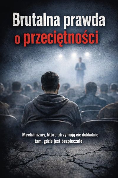 Brutalna prawda o przeciętności - Mechanizmy, które utrzymują cię dokładnie tam, gdzie jest bezpiecznie.