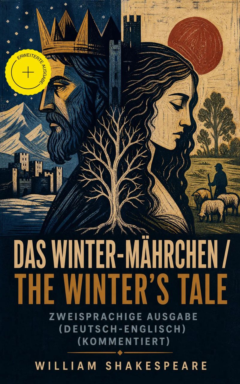 Das Winter-Mährchen / The Winter's Tale - Zweisprachige Ausgabe (Deutsch-Englisch) (Kommentiert)