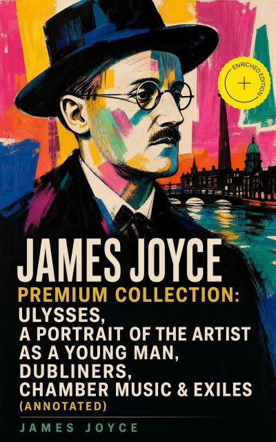 JAMES JOYCE Premium Collection: Ulysses, A Portrait of the Artist as a Young Man, Dubliners, Chamber Music & Exiles (Annotated)