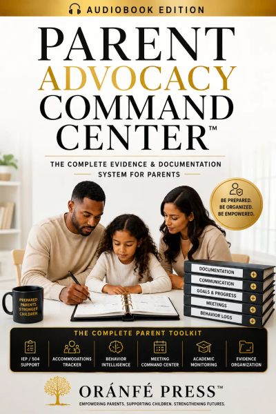 Parent Advocacy Command Center THE OFFICIAL AUDIOBOOK EDITION