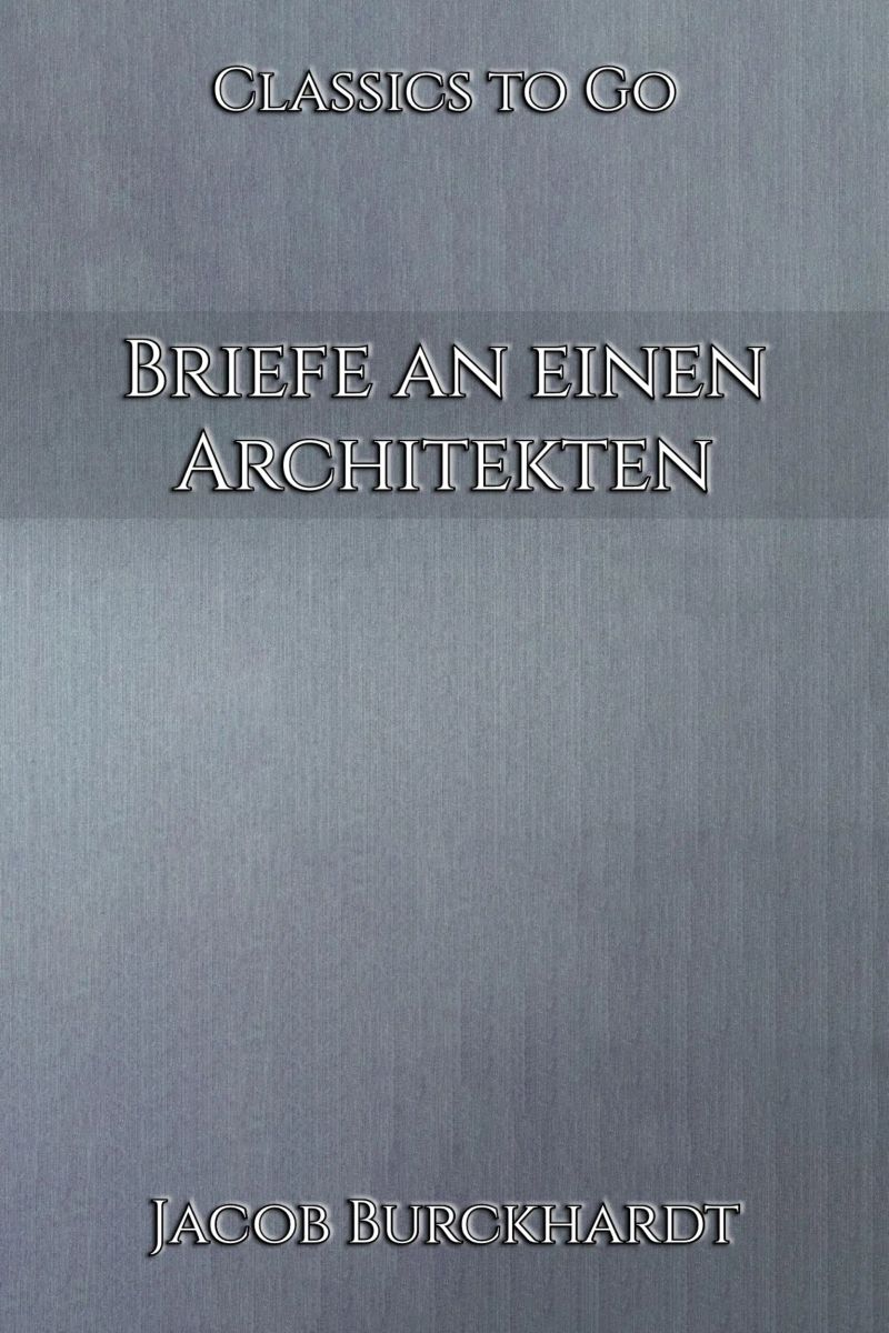 Briefe an einen Architekten