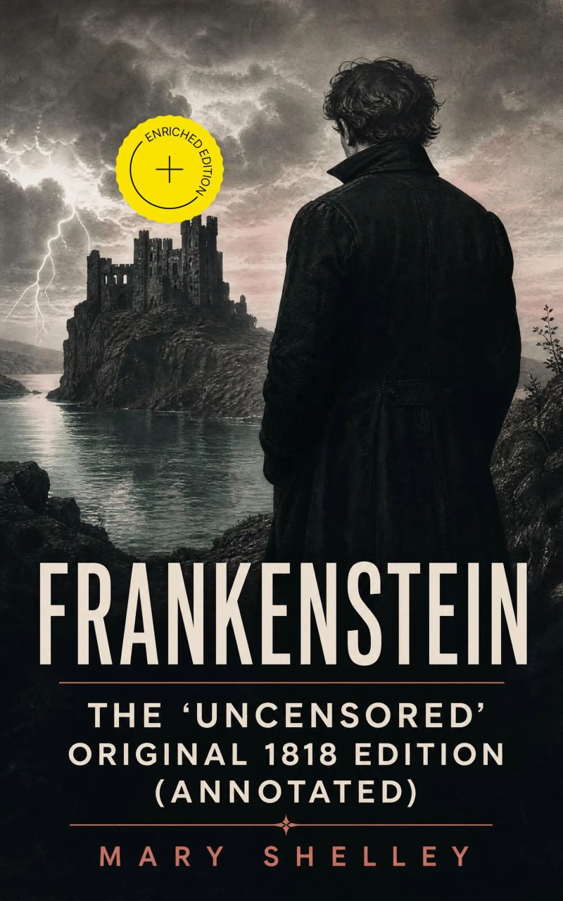 Frankenstein - The 'Uncensored' Original 1818 Edition (Annotated)