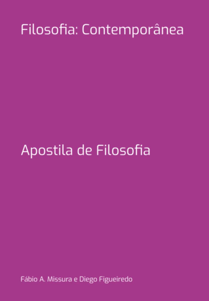 Filosofia: Contemporânea