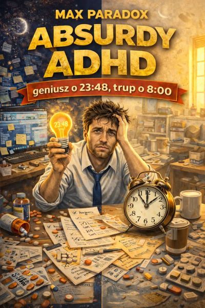 Absurdy ADHD - Geniusz o 23:48, trup o 8:00