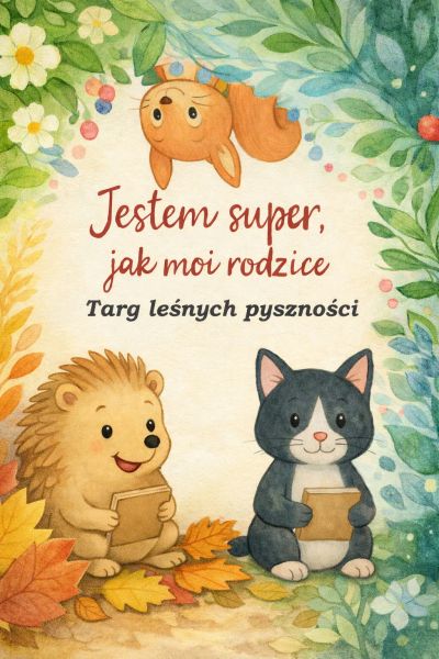 Targ leśnych pyszności. Seria Jestem super, jak moi rodzice. Wydanie II.