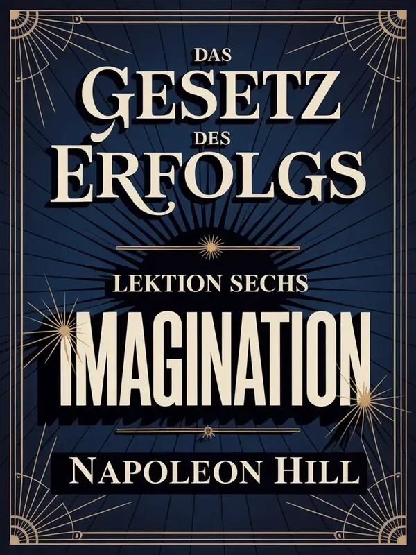 Das gesetz des erfolgs - Lektion Sechs IMAGINATION (übersetzt)