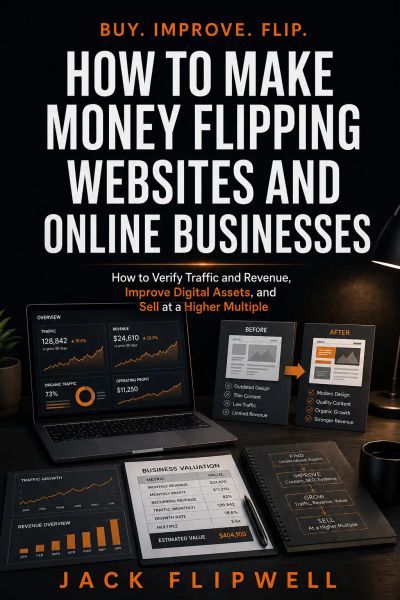 How to Make Money Flipping Websites and Online Businesses - How to Verify Traffic and Revenue, Improve Digital Assets, and Sell at a Higher Multiple