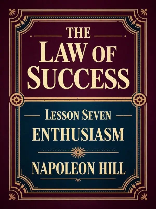 THE LAW OF SUCCESS - Lesson Seven ENTHUSIASM
