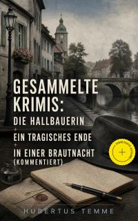 Gesammelte Krimis: Die Hallbauerin + Ein tragisches Ende + In einer Brautnacht (Kommentiert)