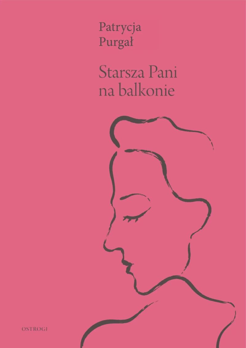 Starsza Pani na balkonie