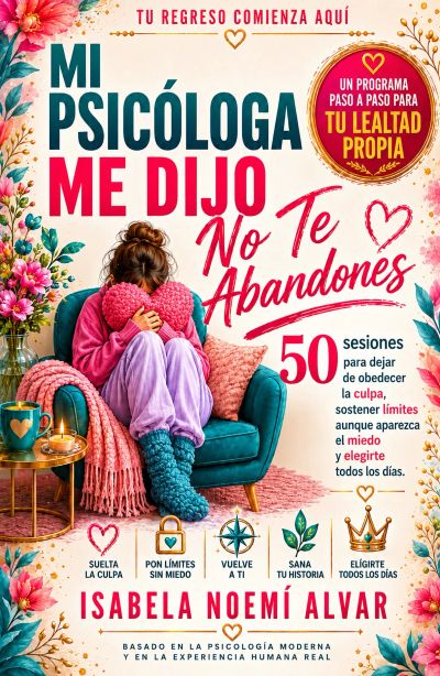Mi psicóloga me dijo - No te abandones