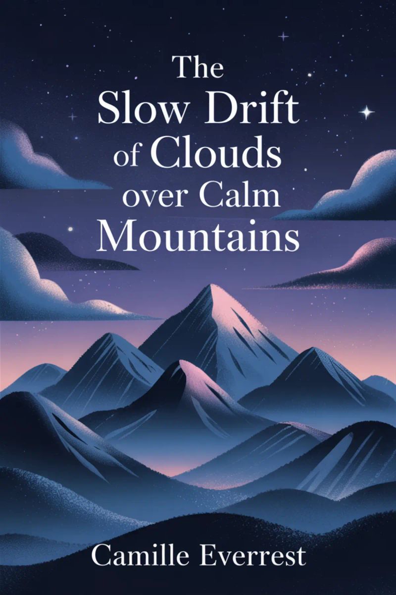 The Slow Drift of Clouds Over Calm Mountains