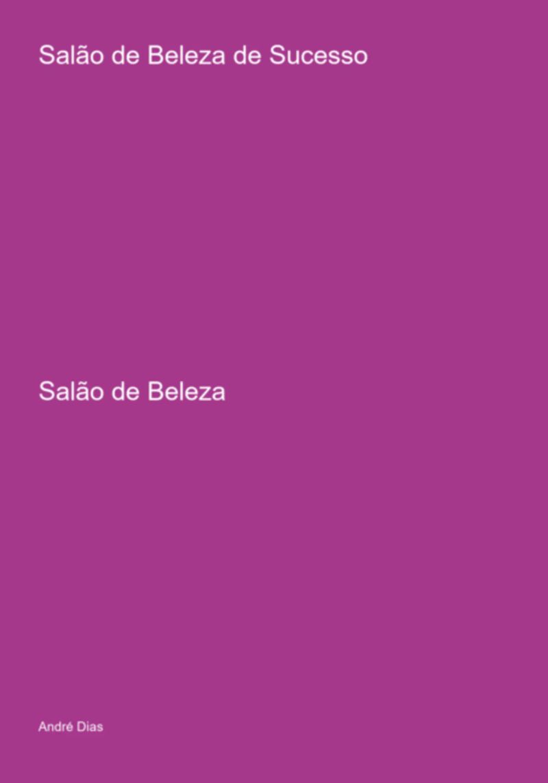 Salão De Beleza De Sucesso