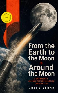 From the Earth to the Moon + Around the Moon: 2 Unabridged Science Fiction Classics (Annotated)