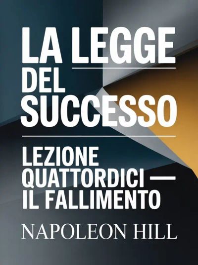 LA LEGGE DEL SUCCESSO Lezione quattordici – IL FALLIMENTO (tradotto)