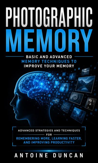 Photographic Memory: Basic and Advanced Memory Techniques to Improve Your Memory (Advanced Strategies and Techniques for Remembering More, Learning Faster, and Improving Productivity)