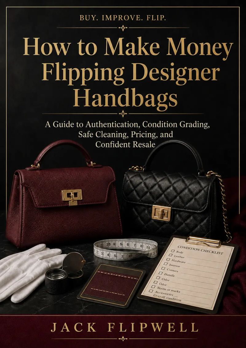 How to Make Money Flipping Designer Handbags - A Guide to Authentication, Condition Grading, Safe Cleaning, Pricing, and Confident Resale