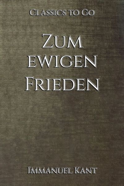 Zum ewigen Frieden